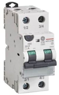 AEG/ABB FI/LS-Schutzschalter 2-polig B32 0,3A 230V A 2TE 2-polig DPC100 A B32/30