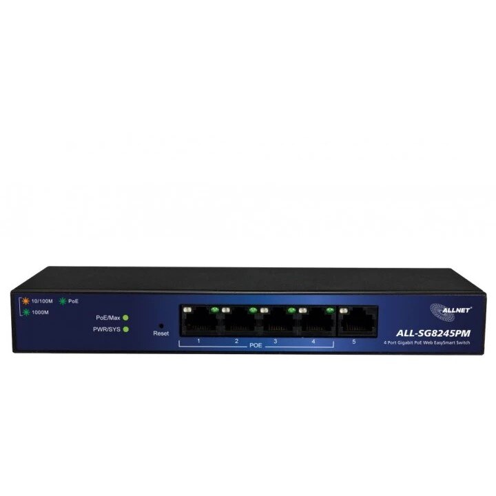 Allnet 5P ALLNET ALL-SG8245PM POE+ M