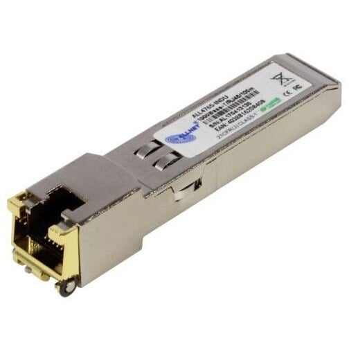 Allnet ALLNET Switch Modul ALL4765-INDU SFP(Mini-GBIC), 1000Mbit, RJ45(TP), Industrial -40/+85 Grad,