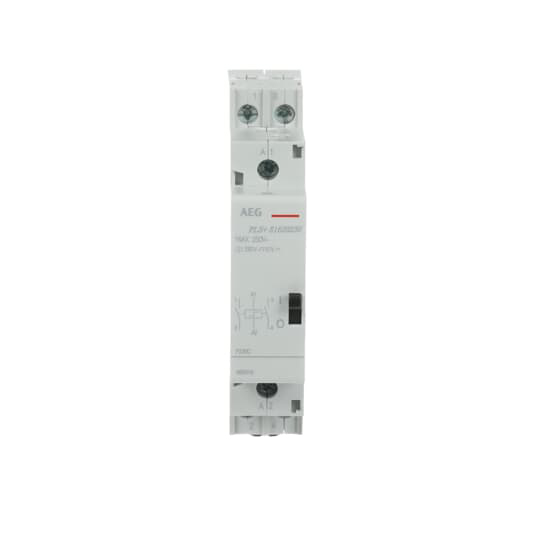 AEG AEG/ABB Stromstoßschalter 230VAC 1TE 16A 396-484V Reiheneinbaugerät PLS+ S1620230