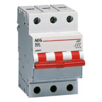 AEG/ABB Hauptschalter 80A 4-polig IP20 Einb Wart/Rep AST M 80 40