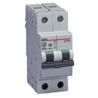 AEG/ABB Leitungsschutzschalter AC C 10A 2-polig 400V 10kA 2TE EP102 C10