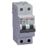 AEG/ABB Leitungsschutzschalter AC C 40A 2-polig 400V 10kA 2TE EP102 C40