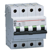 AEG/ABB Leitungsschutzschalter AC D 16A 2+N 400V 10kA 4TE EP103N D16