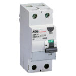AEG/ABB FI-Schutzschalter A 2-polig 400V 25A 0,3A 2TE Reiheneinbaugerät FP A 2 25/300