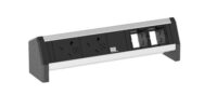 Bachmann Steckdosenleiste 2-fach alu 45° 902.024 IP20