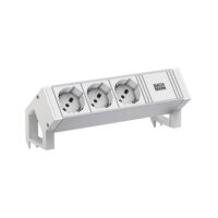 Bachmann Steckdosenleiste /3-fach weiß 0,2m 937.429 35° IP20