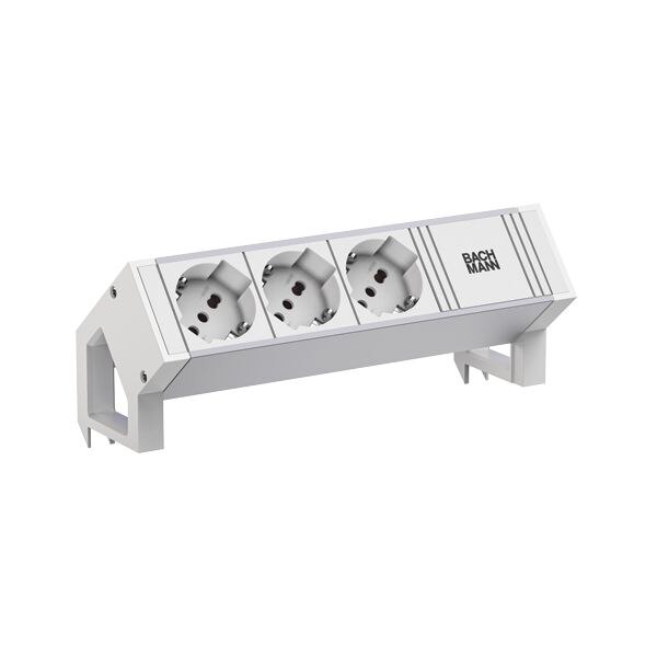 Bachmann Bachmann Steckdosenleiste /3-fach weiß 0,2m 937.429 35° IP20