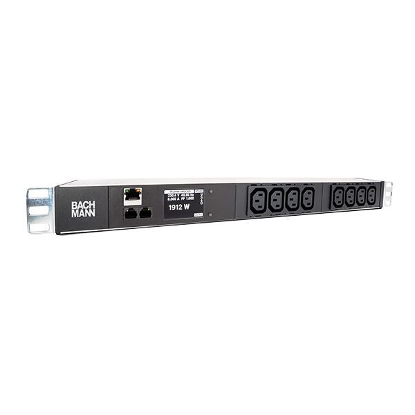 Bachmann Bachmann Rack-Stromverteilung 8xC13 230V 329.3010 mit Display