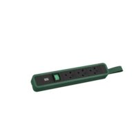 Bachmann Steckdosenleiste 3-fach gn 2m 45° 350.237 mit Ein/Aus IP20 1,5qmm