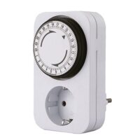 Bachmann Steckdosenschaltuhr IP20 Tage 852.101 analog 230V 16A 15min