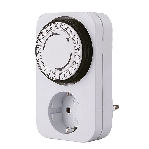 Bachmann Bachmann Steckdosenschaltuhr IP20 Tage 852.101 analog 230V 16A 15min