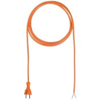 Bachmann Netzanschlussleitung 5m 2x1qmm 244.876 10A or IP20 Profilstecker PUR