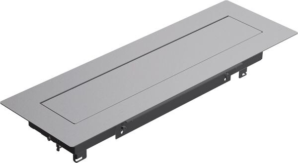 Bachmann Bachmann Multi-Tischsteckdose si Aluminium 925.801 Einbaurahmen