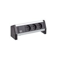 Bachmann Steckdosenleiste alu 35° IP20 902.1313