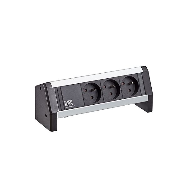 Bachmann Bachmann Steckdosenleiste alu 35° IP20 902.1313