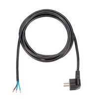 Bachmann Netzanschlussleitung 5m 16A schwarz 305.176 3x1,5qmm IP20 Aderendh 0-70°C