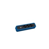 Bachmann Steckdosenleiste 3-fach bl 2m 35° 350.307 IP20 1,5qmm