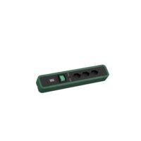 Bachmann Steckdosenleiste gn mit Ein/Aus 350.229 2m 90° IP20 1,5qmm