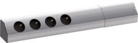 Bachmann Steckdosenleiste 4-fach Edelstahl 2m 923.010 IP20 1,5qmm