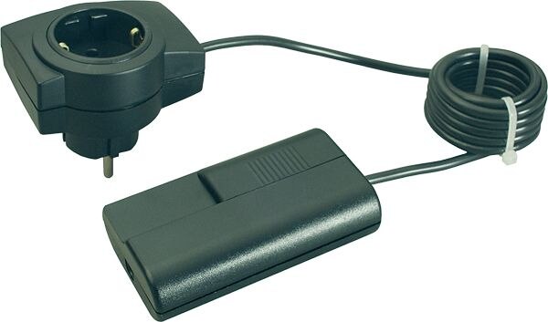 Bachmann Bachmann Schnurschalter 20-500W schwarz 230V 924.078 Schieberegl ohmsch