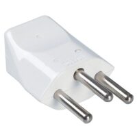 Bachmann Schutzkontaktstecker 10A 250V 910.275 Kunststoff IP20 weiß ger