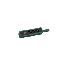 Bachmann Steckdosenleiste 3-fach gn 2m 35° 350.216 IP20 1,5qmm