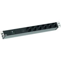 Bachmann Steckdosenleiste 19 1HE 230V 800.3933 Überspannungskategorie: 2