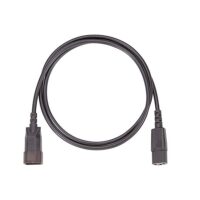 Bachmann Netzanschlussleitung 1,5m 10A 356.127 3x1qmm schwarz IP20 PVC