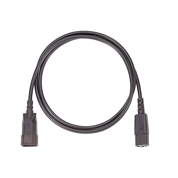 Bachmann Bachmann Netzanschlussleitung 1,5m 10A 356.127 3x1qmm schwarz IP20 PVC