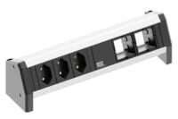 Bachmann Steckdosenleiste 5-fach schwarz IP20 DESK 902.009