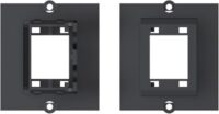 Bachmann Zentralplatte Mod-Jack 1-fach schwarz 917.005 Schraubbefestigung