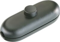 Bachmann Schnurschalter 2W schwarz Druckkn 924.024 230V