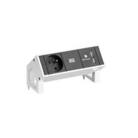 Bachmann Steckdosenleiste weiß 0,2m 35° 902.3641 IP20 1,5qmm