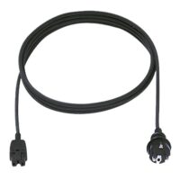 Bachmann Netzanschlussleitung 2m 3x1qmm 372.184 10A schwarz IP20 0-155°C PVC