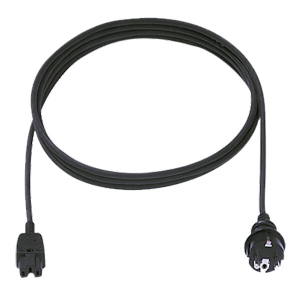 Bachmann Bachmann Netzanschlussleitung 2m 3x1qmm 372.184 10A schwarz IP20 0-155°C PVC