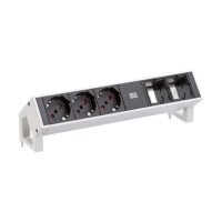 Bachmann Steckdosenleiste 3-fach weiß 0,2m 902.220 IP20 1,5qmm