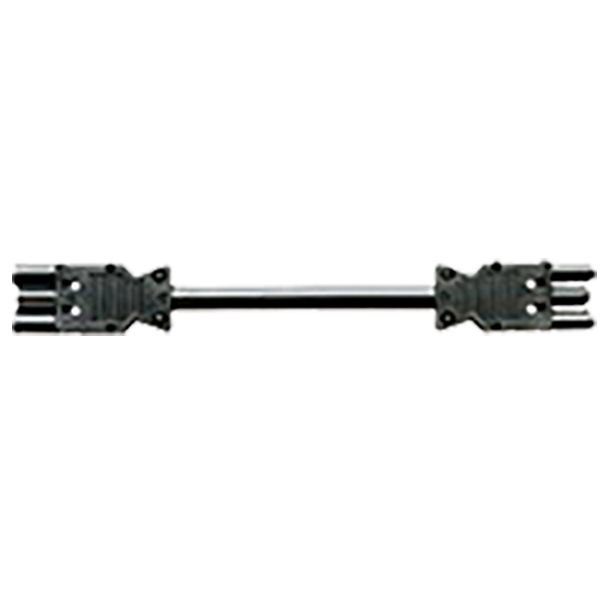 Bachmann Bachmann Verbindungskabel 3-polig H05VV-F schwarz 375.071 1,5qmm L500mm