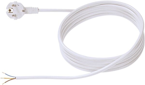 Bachmann Bachmann Netzanschlussleitung 3m 3x1qmm 304.275 16A weiß IP20 Aderendh 0-70°C PVC