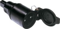 Bachmann Flachkabelkupplung Gummi IP20 740.003 ger schwarz Schraubkl