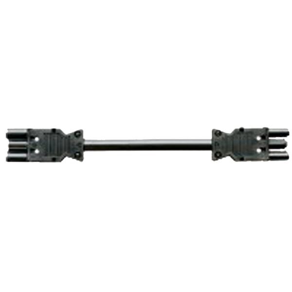 Bachmann Bachmann Verbindungskabel 3-polig H05Z1Z1-F 375.080 1,5qmm L300mm schwarz