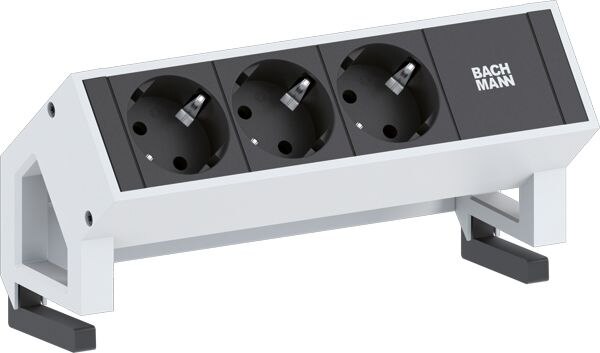 Bachmann Bachmann Steckdosenleiste 3-fach weiß 0,2m 35° 902.2048 IP20 1,5qmm