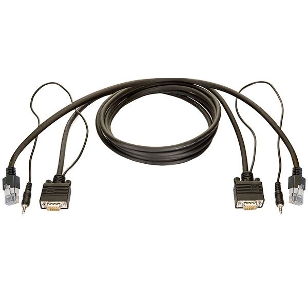 Bachmann Bachmann Anschlußkabel 3m Klinke Stecker 903.108 HD-D-Sub 15-polig