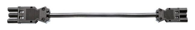 Bachmann Bachmann Verbindungskabel 3-polig H05VV-F schwarz 375.127 1,5qmm L1500mm