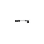 Bachmann Netzanschlussleitung 3-polig H05VV-F 375.075 1,5qmm L2000mm schwarz