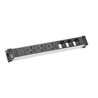 Bachmann Steckdosenleiste 3-fach alu 45° 909.0027 IP20