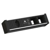 Bachmann Steckdosenleiste 1-fach schwarz 1xUSB 936.013 0,2m 35° IP20