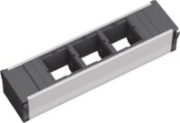 Bachmann Steckdosenleiste 3-fach schwarz IP20 CONI 912.000