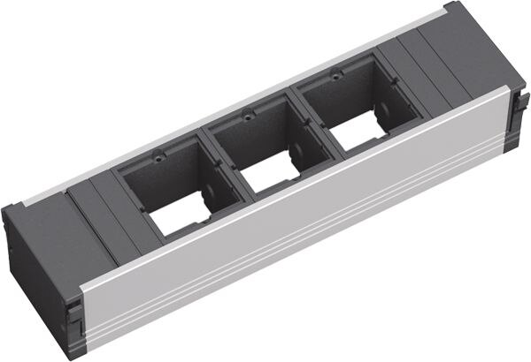 Bachmann Bachmann Steckdosenleiste 3-fach schwarz IP20 CONI 912.000