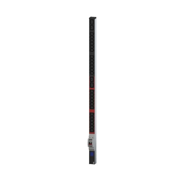 Bachmann Bachmann Rack-Stromverteilung 1HE 24xC13 800.2407 4xC19 230V mit Display